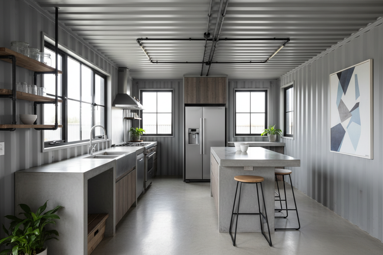Container Home Kitchen